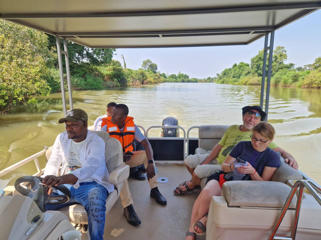 Balade en bateau au bioparc