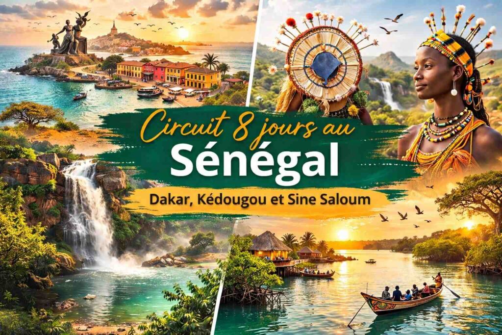Circuit 8 jours – Dakar, Sénégal Oriental et Sine Saloum